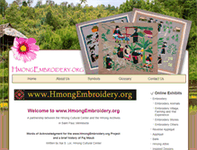 Tablet Screenshot of hmongembroidery.org